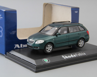 SKODA Fabia II Combi (2008), amazonian green met.