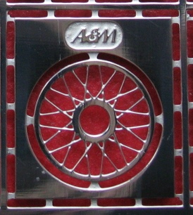 Фототравление Имитация спицованных колес №1 (никелирование)