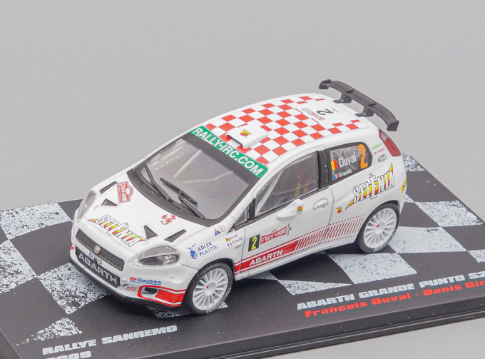 FIAT Abarth Grande Punto S2000 #2, white