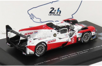 TOYOTA Ts050 2.4l Hybrid Turbo V6 Team Toyota Gazoo Racing N8 Winner 24h Le Mans (2020) S.Buemi - B.Hartley - K.Nakajima, Red White