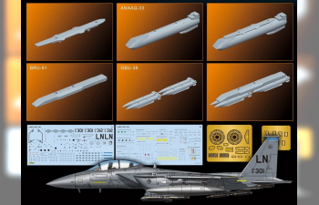 Сборная модель F-15E Strike Eagle Dual-Roles Fighter