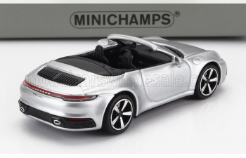 PORSCHE 911 992 Carrera 4s Cabriolet Open (2019), silver