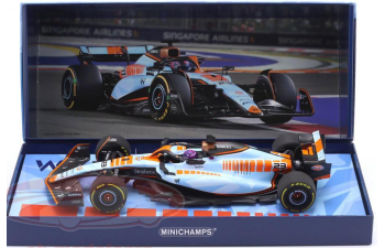 WILLIAMS FW45 / Gulf-Lackierung 11th Singapore GP Formula 1 Alexander Albon (2023)