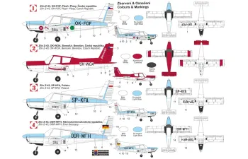 Сборная модель Zlin Z-43
