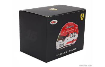BELL HELMET Casco Helmet F1 Charles Leclerc Team Ferrari Hp №16 Season (2026), Red White