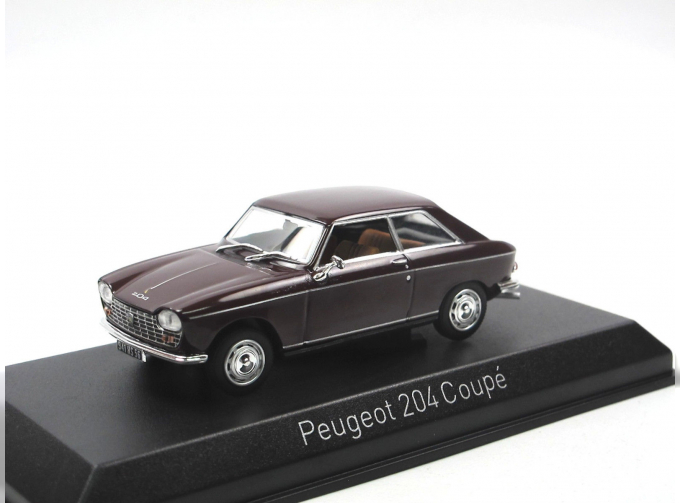 PEUGEOT 204 Coupe 1967 Maroon