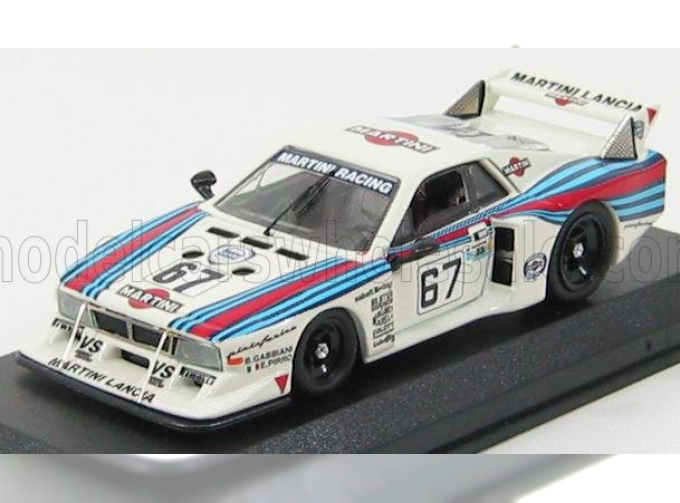 LANCIA Beta Montecarlo Martini N 67 24h Le Mans 1981 Pirro - Gabbiani, White