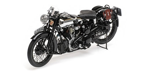 BROUGH SUPERIOR SS 100 'T.E. LAWRENCE' - 1932 - BLACK