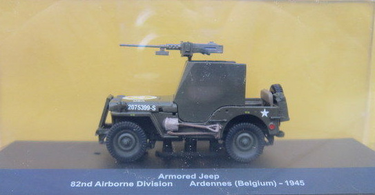 JEEP 82nd Airborne Division Ardennes Бельгия 1945