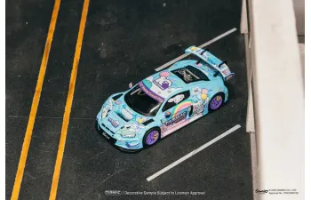 AUDI R8 LMS GT3 EVO II #36 Uno Racing Macau GT with Diorama and Card (2025)