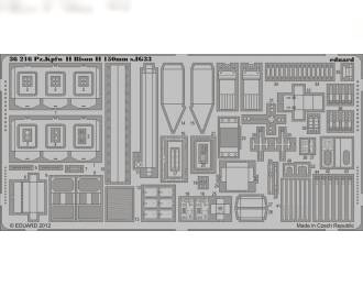 Фототравление для PzKpfw II Bison II 150mm s.IG33
