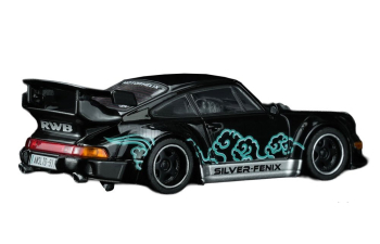 PORSCHE 911 996 RWB SILVER FENIX COUPE (2001)