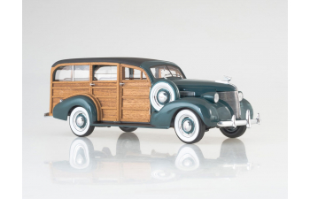 CHEVROLET Woody Station Wagon, green / brown
