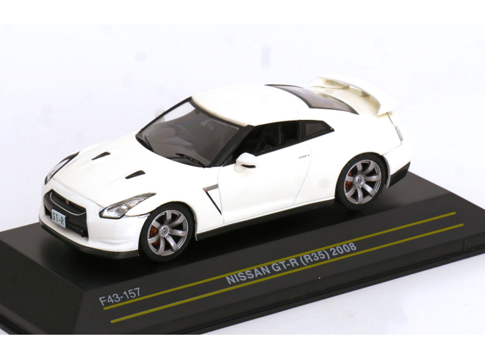 NISSAN Gt-r (r35) Coupe 2008, White