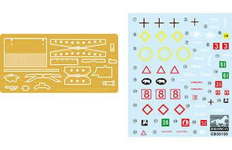 Сборная модель CRUSIER TANK Mk.II/IIA/IIA CS British crusier tank A 10 Mk.I/IA/IA/ CS (3in1)