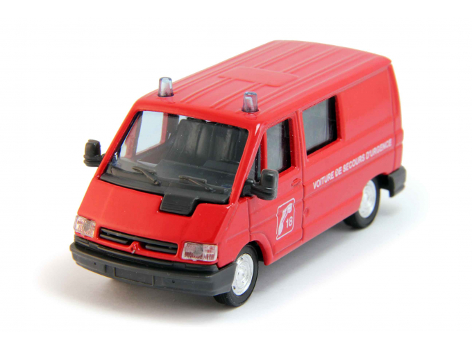 RENAULT Trafic Voiture de Secours d'Urgence Sapeurs Pompiers (1994), red