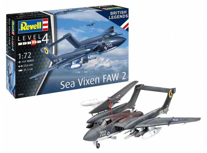 Сборная модель Легенды Британии: Sea Vixen FAW 2 70th Anniversary