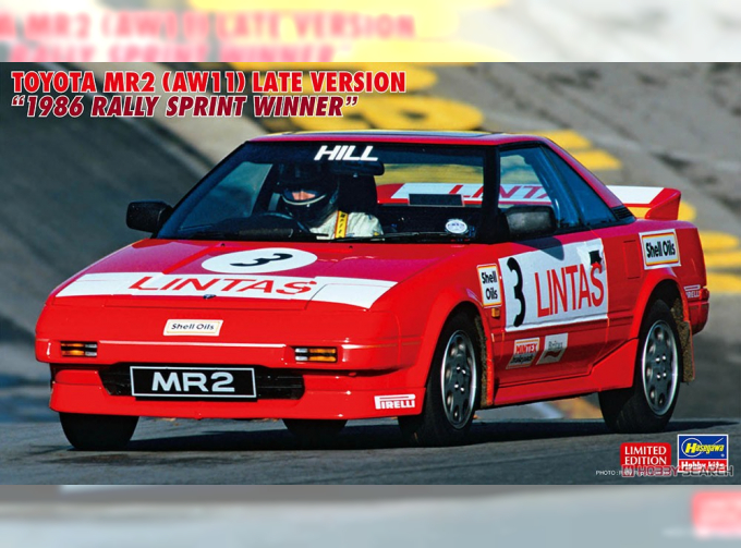 Сборная модель Toyota MR2 (AW11) Late Version 1986 Rally Sprint Winner