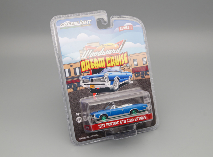 PONTIAC GTO CABRIOLET OPEN (1967), BLUE MET (Greenlight!)