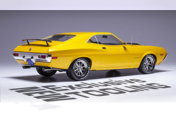 FORD Gran Torino Sport Coupe (1972), yellow/black