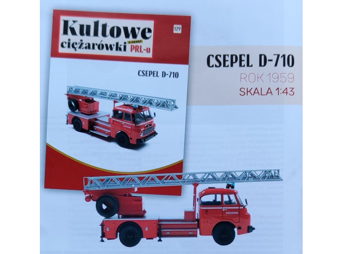 CSEPEL D-710, Kultowe Ciezarowki PRL-u