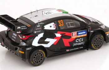 TOYOTA Yaris Rally1 №33- Rally Sweden Evans - Martin (2024), black