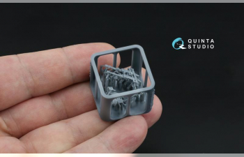 3D Декаль интерьера кабины Westland Lysander Mk.III (Airfix) (с 3D-печатными деталями)