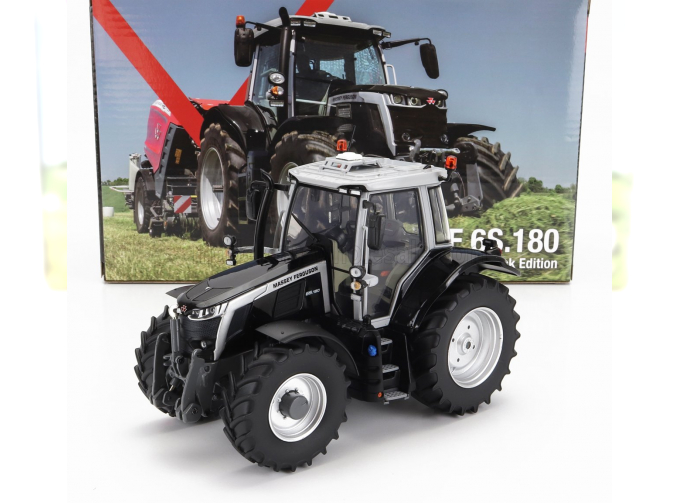 MASSEY FERGUSON Mf6s.180 Tractor Black Edition (2022), Silver Black