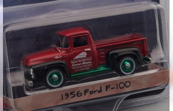 FORD F-100 "Indian Motorcycle Service" 1956 Red/Black (Greenlight!!!)