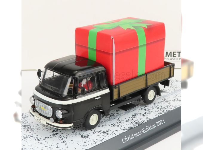 BARKAS B1000 (1965) - Christmas Edition 2021 - Con Babbo Natale - With Figure Santa Claus, Black Red