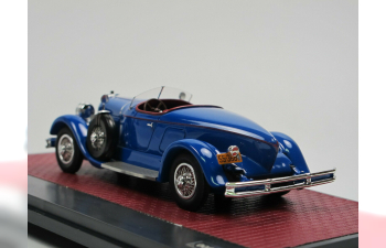 DUESENBERG Model X McFarlan "Boat Roadster" 1927 Blue