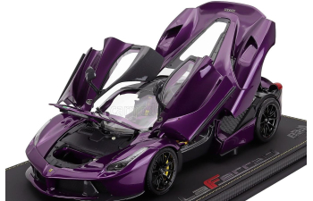 FERRARI LaFerrari (2012) - CON VETRINA - WITH SHOWCASE, dubai purple