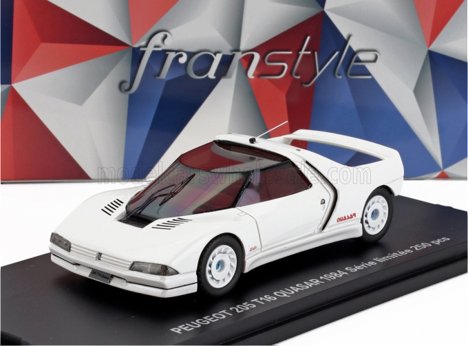 PEUGEOT 205 T16 Quasar (1984), White