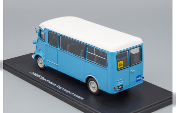 CITROEN HY Autocar Tra nsport Scolaire With Figurines, blue