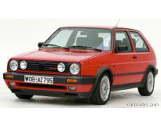 VOLKSWAGEN Golf MKII GTI G60 1989, red