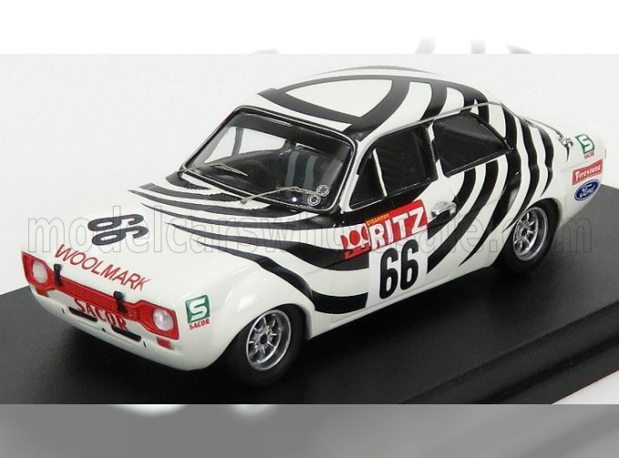 FORD Escort Mki №66 Winner Montes Claros (1971) Francisco Santos, White Black