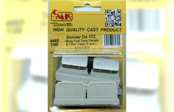 Боковые панели топливного бака и крышки заливной горловины Dornier Do 17Z - (2 pcs.)