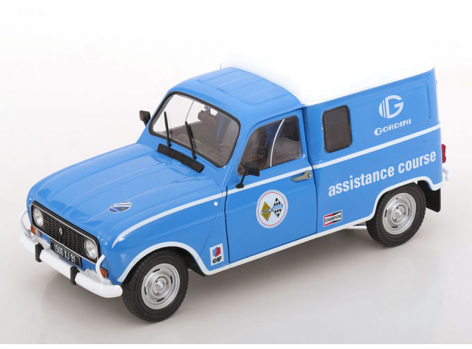 RENAULT R4l F4 Van Gordini Service (1976), light blue /white