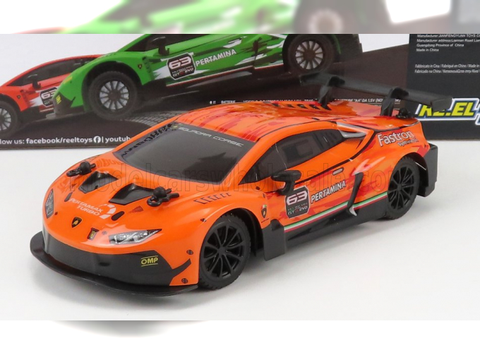 RC LAMBORGHINI Huracan Gt3 N63 Racing (2019), Orange