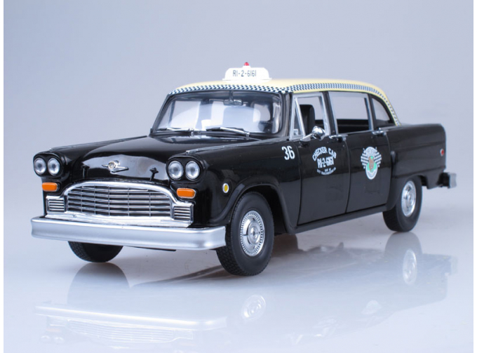 CHECKER A11 Black Cab Taxi (1963), black