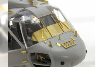 Фототравление UH-60A Black Hawk (Hasegawa) цветные приборные доски