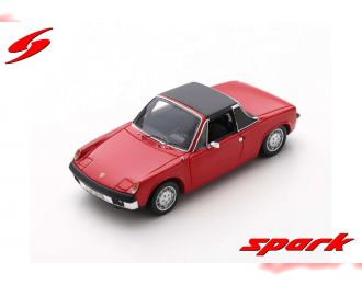 Porsche 914/6 - 1973 красный с черным