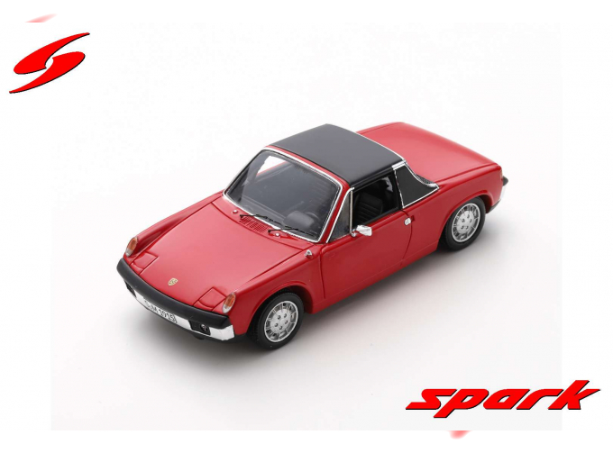 Porsche 914/6 - 1973 красный с черным