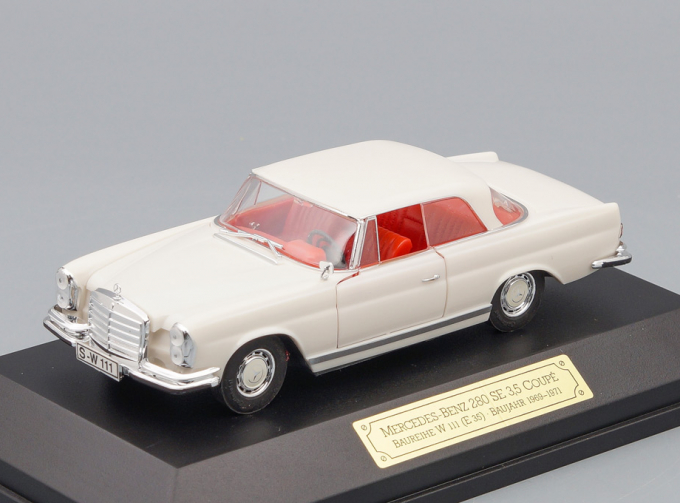 MERCEDES-BENZ 280SE 3.5 Coupe Baureihe W 111 (E 35), cream