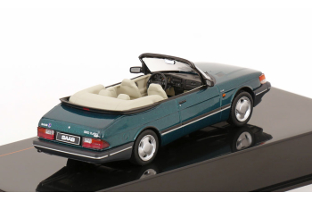 SAAB 900 cabriolet (1991), green