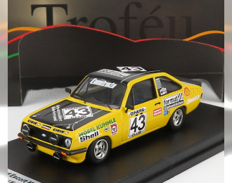 FORD Escort Mkii Rs2000 (night Version) №43 Winner Class 24h Spa (1980) H.Kummle - K.Mauer - M.Ketterer, Yellow Black