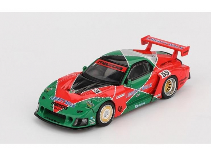 MAZDA RX-7 LB-Super Silhouette 787B №55, orange/green