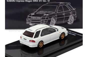 SUBARU Impreza Wrx Sw Station Wagon (2001), white