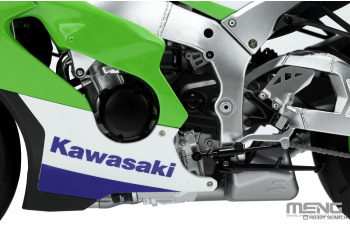 Сборная модель Kawasaki Ninja ZX-10R Pre-Coloured Edition