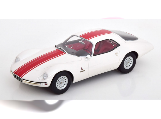 ALFA ROMEO Giulia TZ2 Coupe Pininfarina (1965), white red